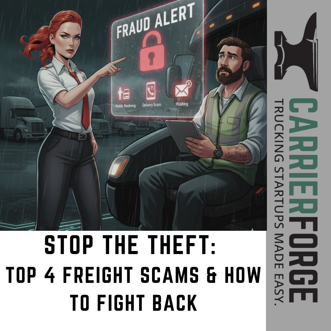 Stop the Theft: The Top 4 Freight Scams Targeting New Carriers