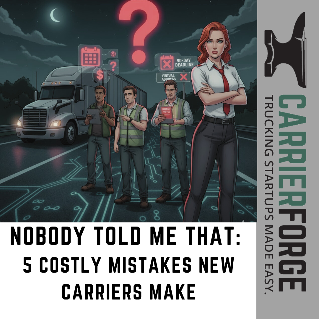 Nobody Told Me That: 5 Costly Mistakes New Carriers Make